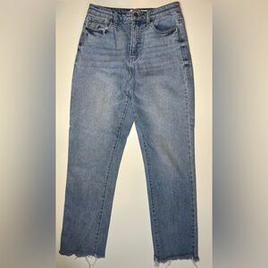 Tinseltown high rise crop jeans